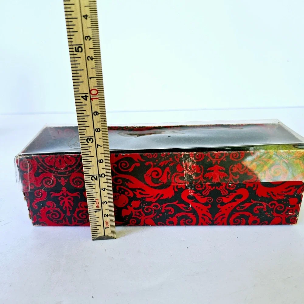 Vintage Gentleman's Leather Shoe Shine/Grooming Travel Nail‎ Kit Mens Box M608.1